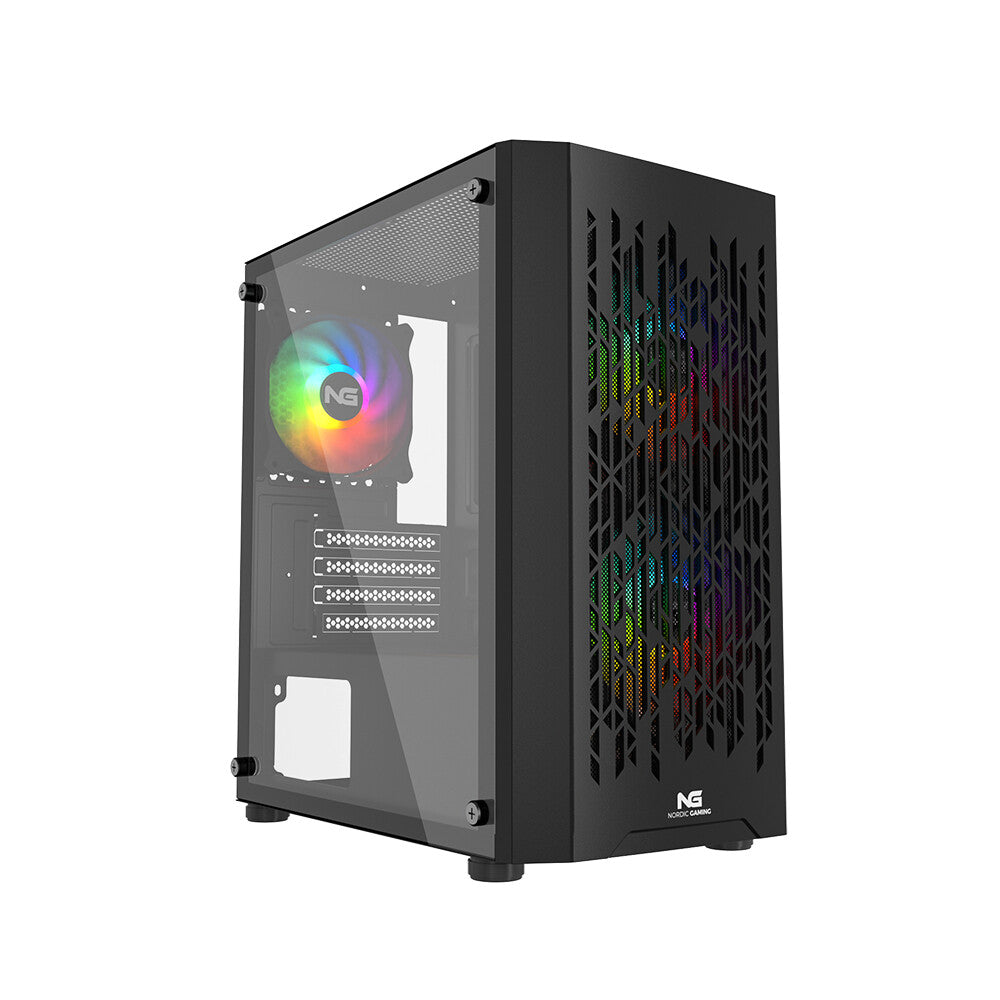 Nordic Gaming Fenris RGB Mini Tower micro-ATX Sort