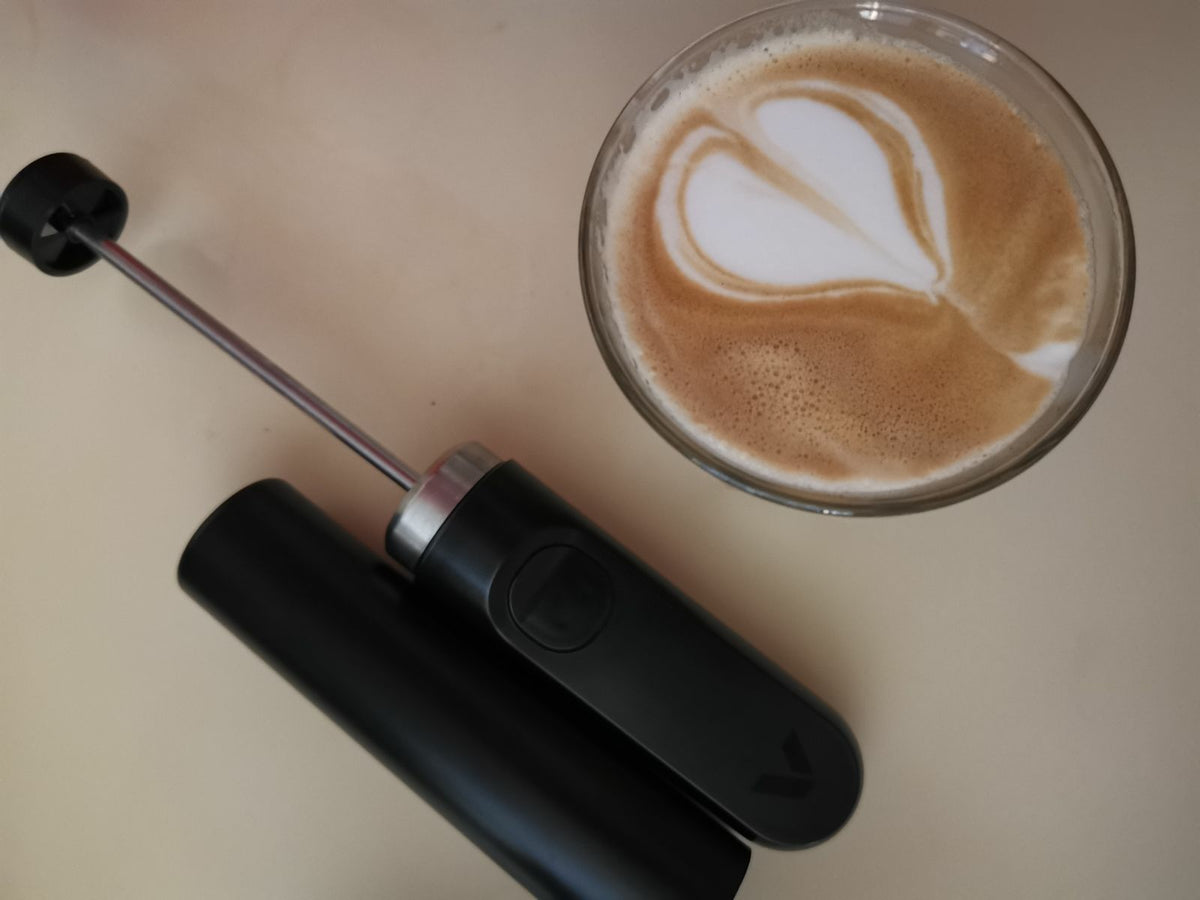 Subminimal NanoFoamer V2 Mælkeskummer Sort