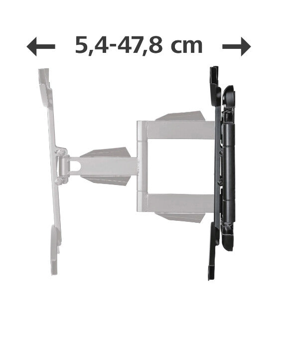 Hama 00220836 tv-beslag 190,5 cm (75") Sort