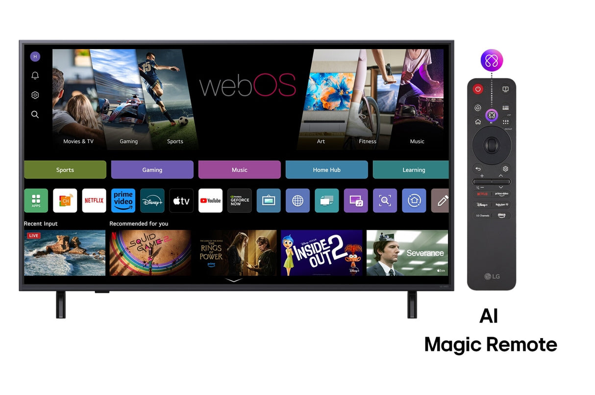 LG QNED 50QNED82A3B TV 127 cm (50") 4K Ultra HD Smart TV Wi-Fi Sort