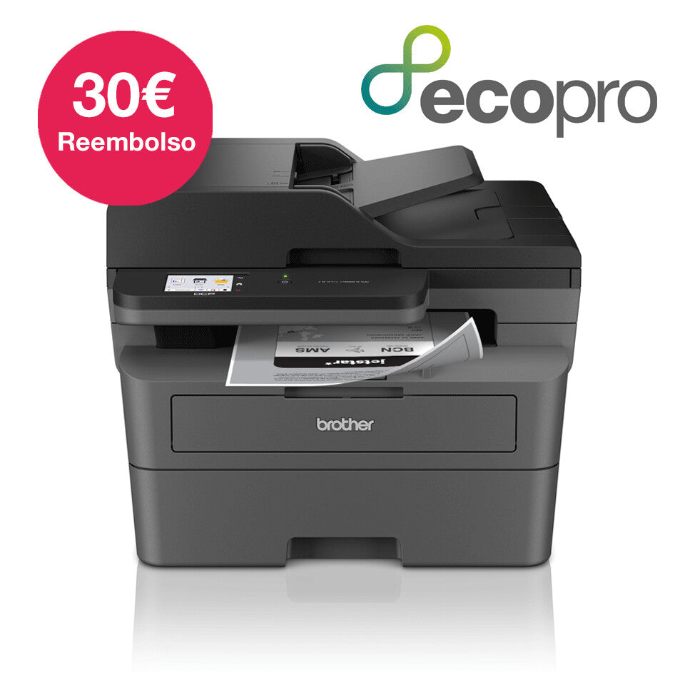 Brother DCP-L2660DW Multifunktionsprinter Laser A4 1200 x 1200 dpi 34 sider pr. minut Wi-Fi