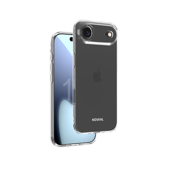 NOVANL Gennemsigtigt TPU-cover kompatibelt med iPhone 17 Air