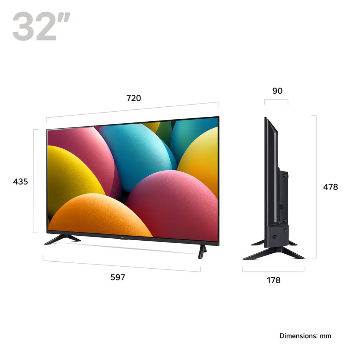 LG 32LR60006LA 32" Smart TV