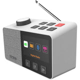 Kenwood CR-M70DAB-W DAB+/FM radio m/easy mode - hvid