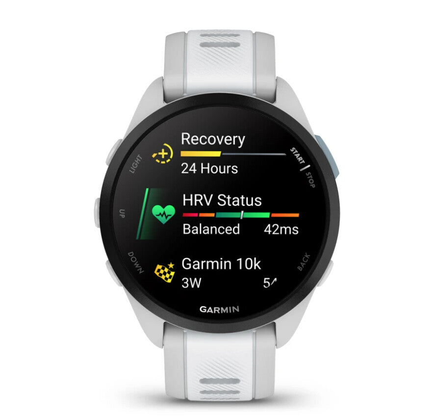 Garmin Forerunner 165 3,05 cm (1.2") AMOLED 43 mm Digital 390 x 390 pixel Berøringsskærm Grå GPS (satellit)