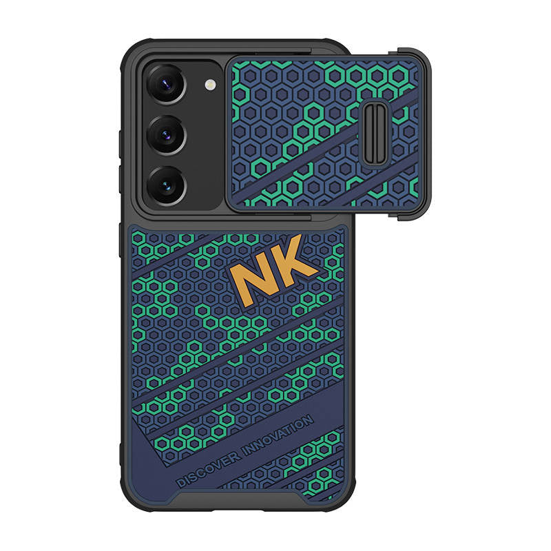 Nillkin Striker-hylster til Samsung Galaxy S23 (Blue Green)