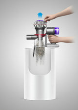Dyson V8 Advanced 2-i-1 stangstøvsuger Batteri Dry Poseløs Nikkel, Sølv