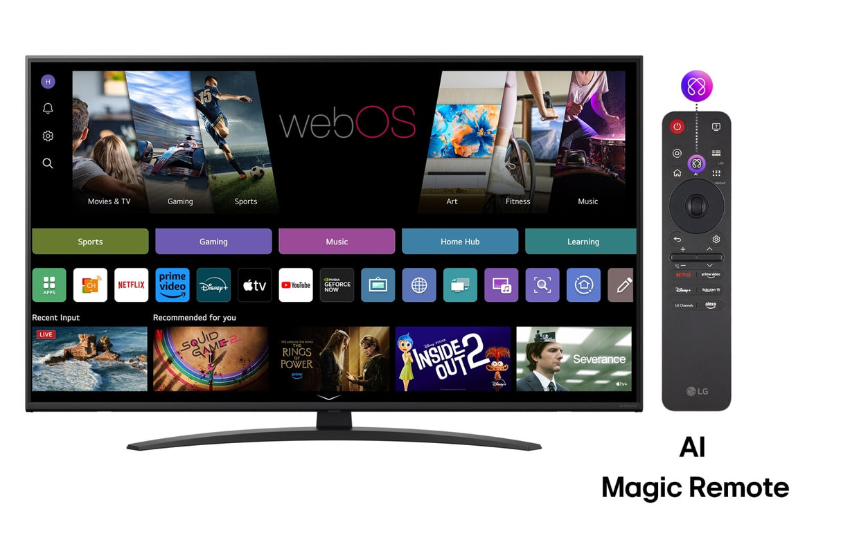 LG NanoCell AI 50NANO81A3A TV 127 cm (50") 4K Ultra HD Smart TV Wi-Fi Sort