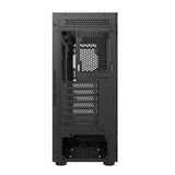Darkflash DK431 Glas computerkasse (sort) + 4 RGB-ventilatorer