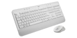 Logitech 920-011022 tastatur Mus inkluderet Kontor Bluetooth QWERTZ Tysk Hvid