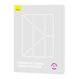 Baseus Minimalist Series IPad 10.2" beskyttelsesfodral (lila)