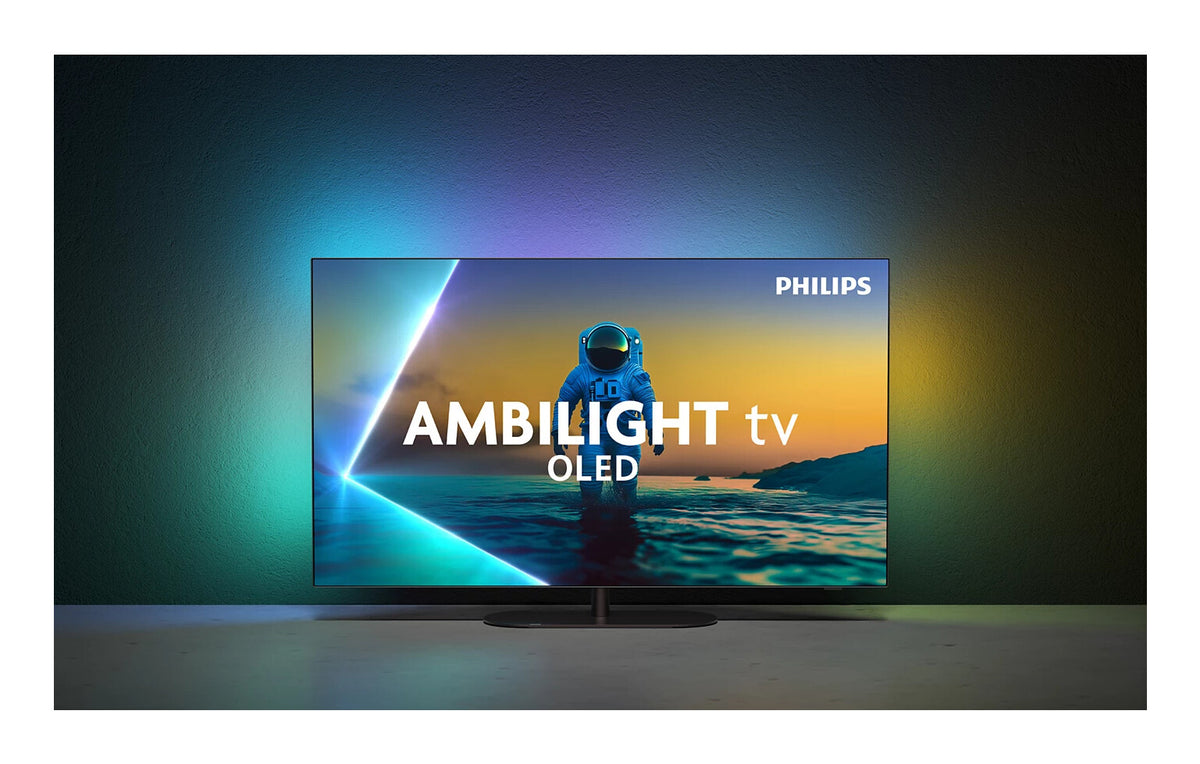 Philips Ambilight 55OLED810/12 TV 139,7 cm (55") 4K Ultra HD Smart TV Wi-Fi Grå