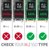 Axagon RSS-M2SD interface-kort/adapter Intern SATA