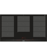 Siemens EX975LXC1E kogeplade Sort, Rustfrit stål Indbygget Zone induktionskogeplade 5 zone(s)