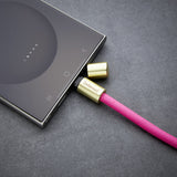 Intenso Handykette als Lade- + Datenkabel USB-C bis 1,65m neon pink USB-kabel USB C Lyserød