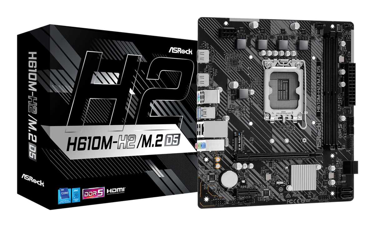 ASRock H610M-H2/M.2 D5 1700 mATX DDR5