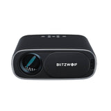 BlitzWolf BW-V4 1080p LED beamer / projektor, Wi-Fi + Bluetooth (sort)