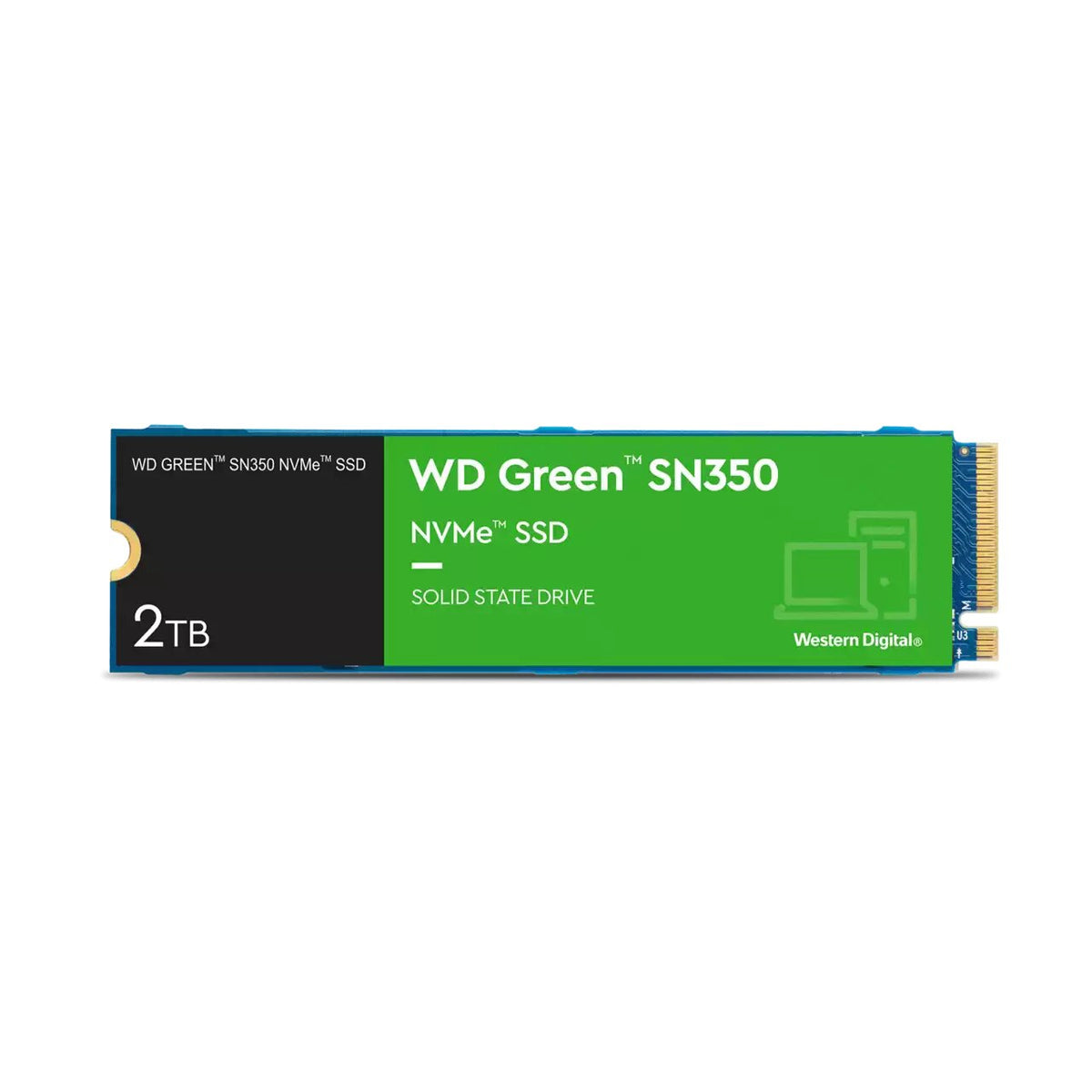 WD Green SN350 NVMe SSD SSD WDS200T3G0C 2TB M.2 PCI Express 3.0 x4 (NVMe)
