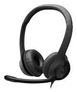 Logitech H390 Headset Ledningsført Opkald/musik USB Type-C Sort
