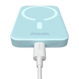 Powerbank Baseus Magnetic Mini 6000mAh, USB-C 20W MagSafe (blå)
