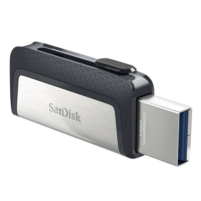 SanDisk Ultra Dual 64GB USB 3.1 / USB-C USB stick Grå
