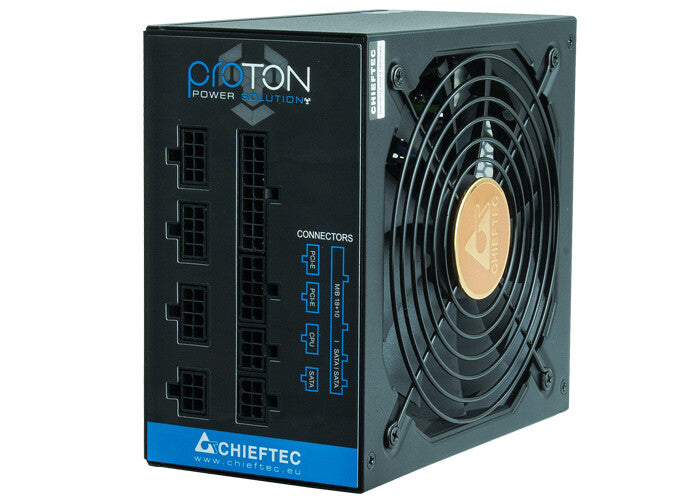 Chieftec BDF-650C enhed til strømforsyning 650 W 20+4 pin ATX PS/2 Sort