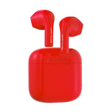 Happy Plugs JOY Hovedtelefoner True Wireless Stereo (TWS) I ørerne Opkald/Musik/Sport/Hverdag Bluetooth Rød