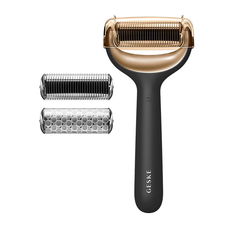 Micro Needle Face&Body Roller 8in1 Geske med APP (grå)