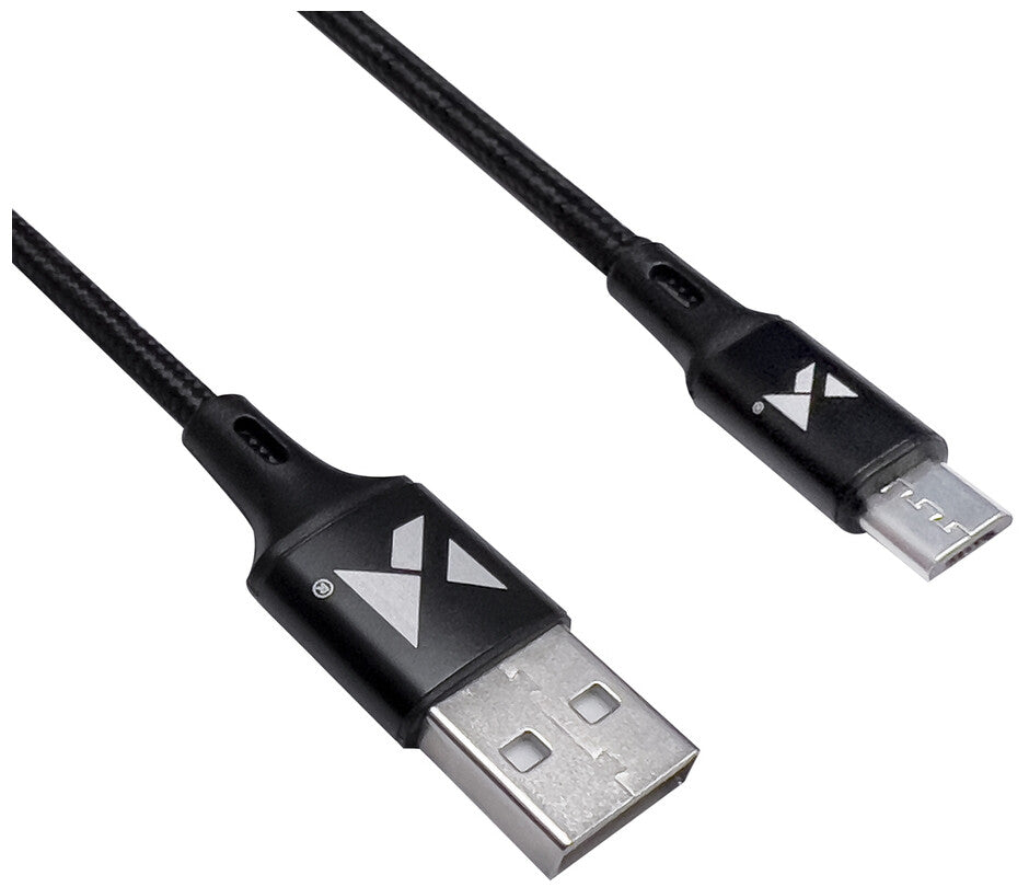 Wozinsky 5907769301148 USB-kabel USB 2.0 1 m Micro-USB B USB A Sort