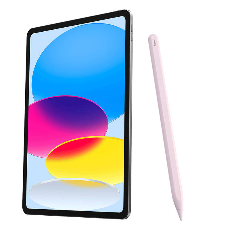 Trådløs opladningstylus til telefon / tablet Baseus Smooth Writing (rosa)