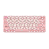 Baseus K01A Trådløs Tri-Mode Keyboard Baby Pink