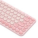 Baseus K01A Trådløs Tri-Mode Keyboard Baby Pink