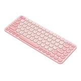 Baseus K01A Trådløs Tri-Mode Keyboard Baby Pink