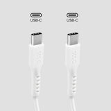 SBS TECABLETCC10W USB-kabel USB 2.0 1 m USB C 0,48 Gbit/sek. 25 W Hvid
