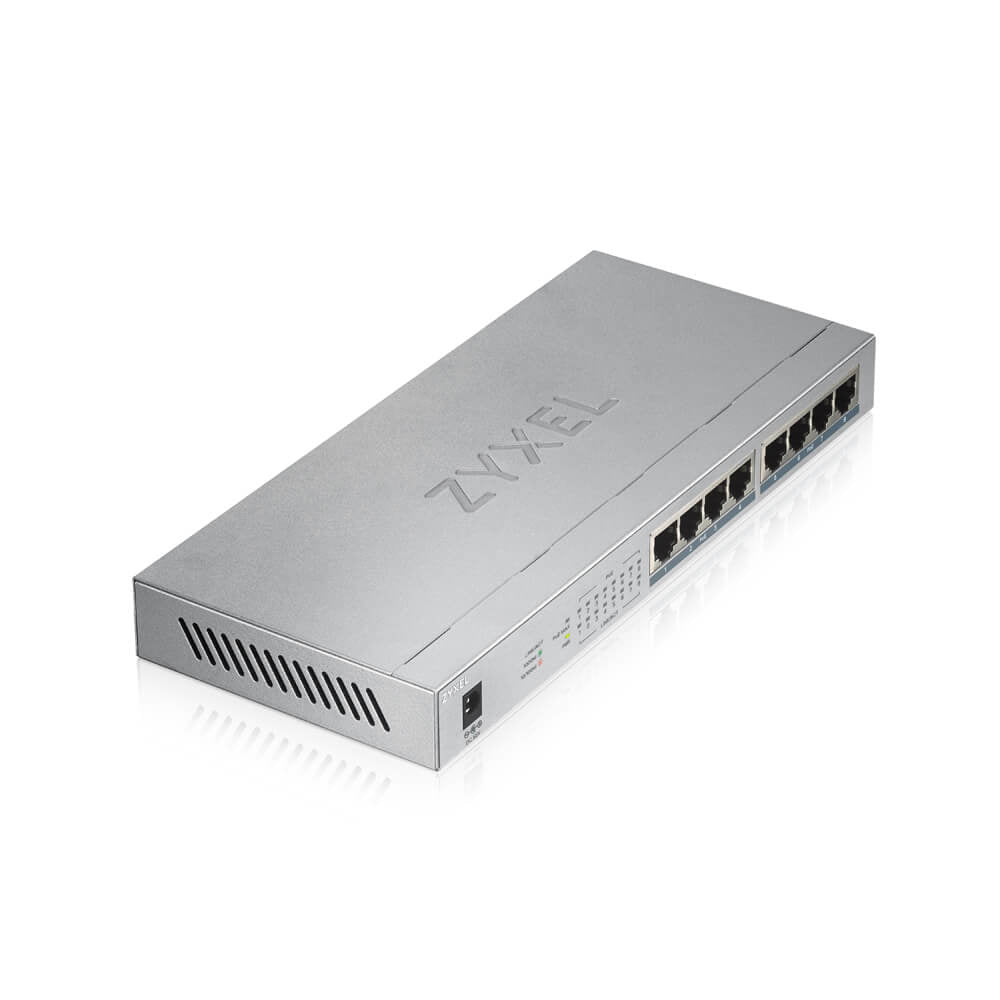 Zyxel GS1008HP Switch 8-porte Gigabit PoE+