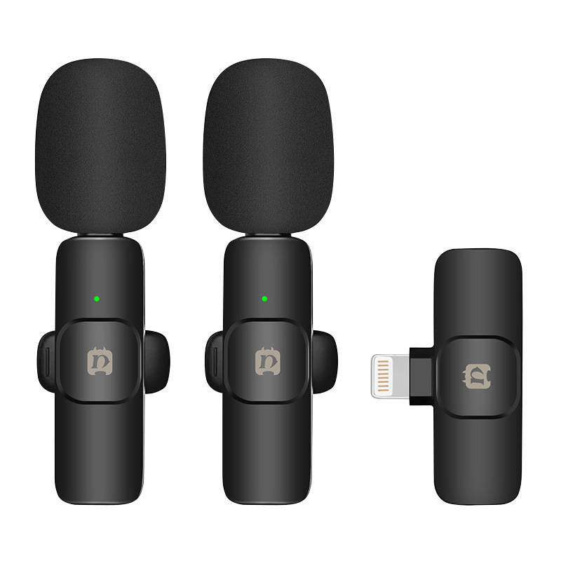 Puluz PU3150B Lavalier trådløs mikrofon Lightning type.