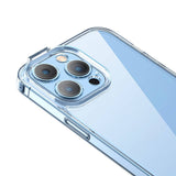 Baseus SuperCeramic Transparent Glass Case og Temperet Glass Set til iPhone 14 Plus