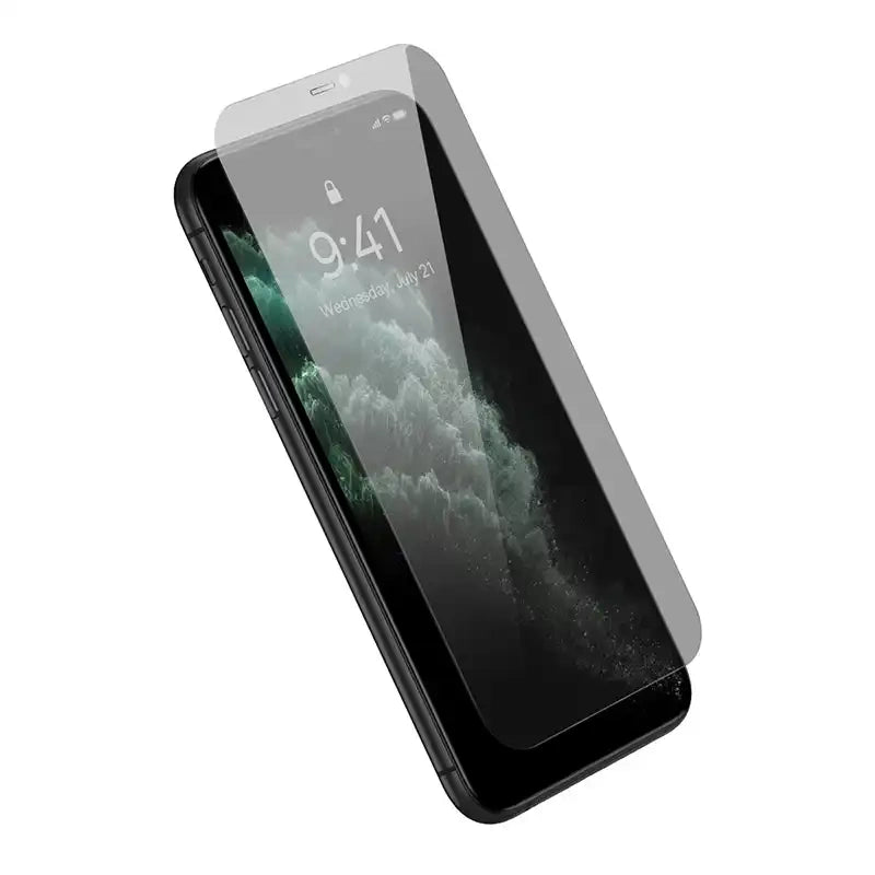 Baseus Crystal Privacy Protection hærdet glas 0,3 mm til iPhone X/XS