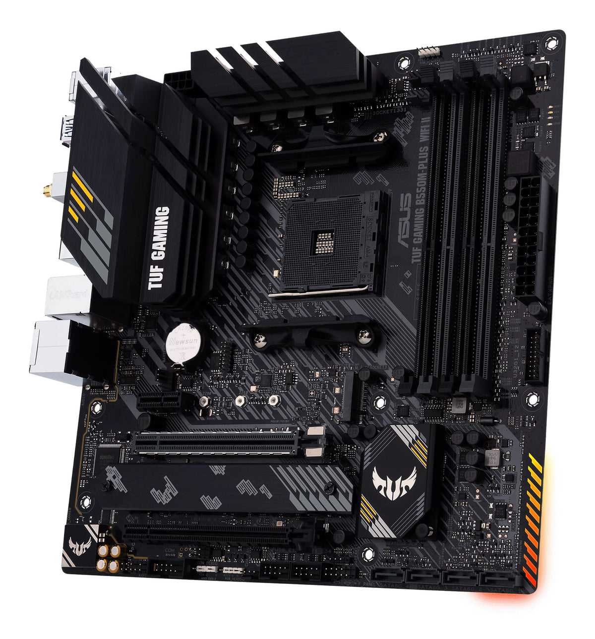 ASUS TUF GAMING B550M-PLUS WIFI II Micro-ATX AM4 AMD B550