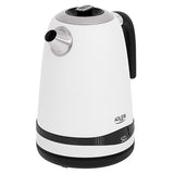 Adler AD 1295w elkedel 1,7 L 2200 W Sort, Hvid