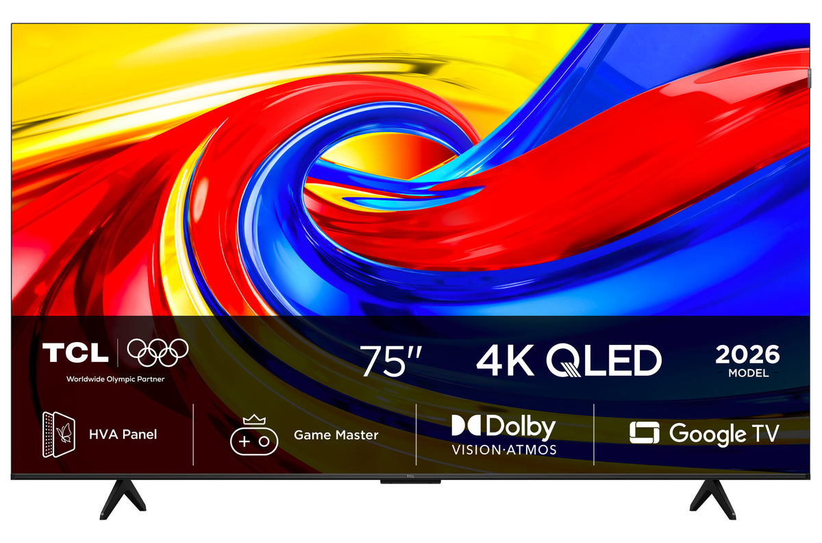 TCL P7L 75P7L TV 190,5 cm (75") 4K Ultra HD Smart TV Wi-Fi Sort 400 cd/m²