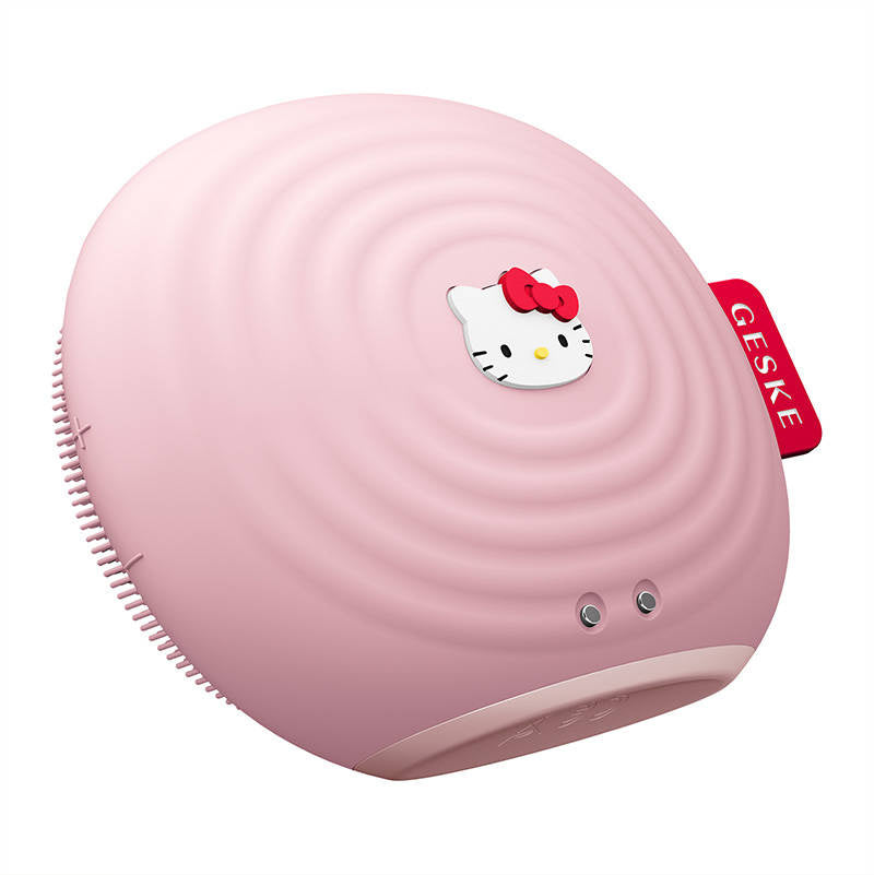 Ansigtsrensning Sonic Brush 4in1 Geske med APP (Hello Kitty pink)