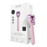 Micro Needle Face Roller 9in1 Geske med APP (rosa)