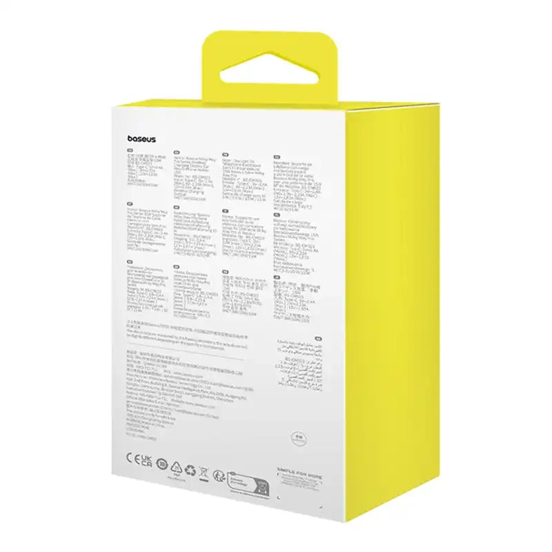 Trådløs opladning Bil Mount Baseus MilkyWay Pro 15W (sort)