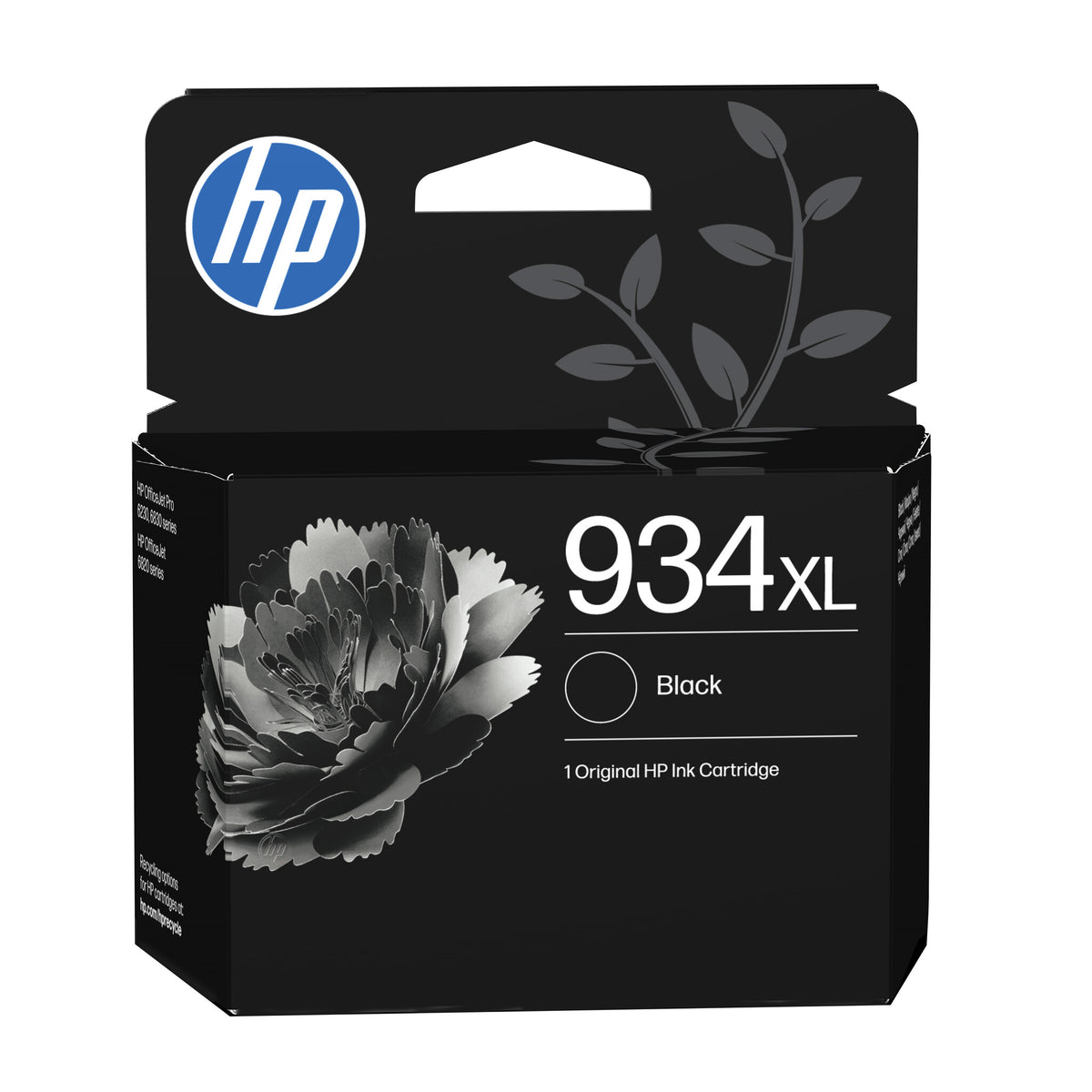 HP 934XL Sort 1000 sider Blæk C2P23AE