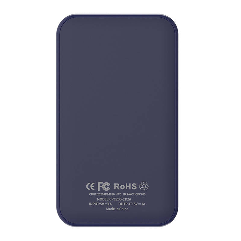 Carlinkit CP2A trådløs adapter Apple Carplay/Android Auto (blå)