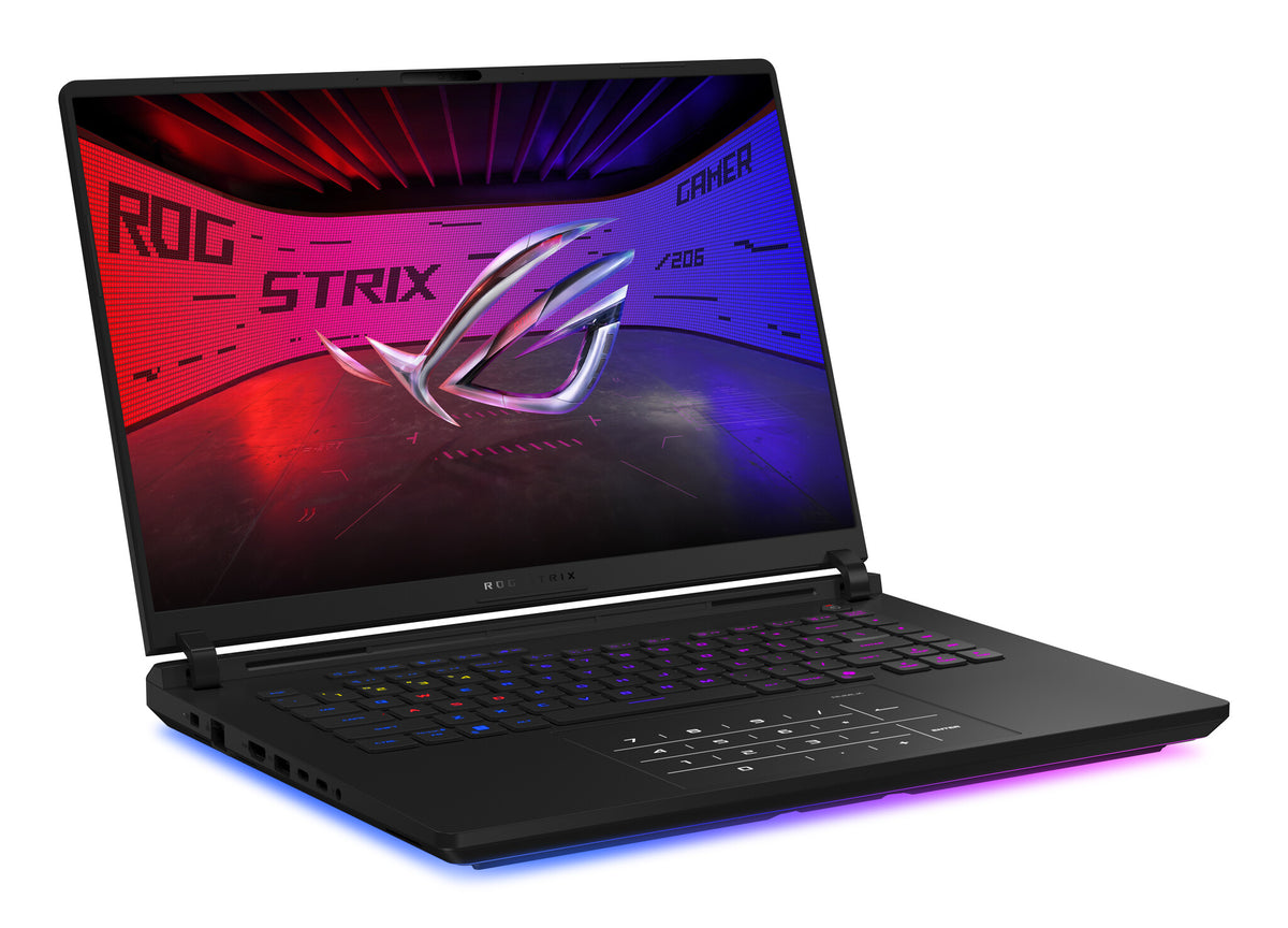 ASUS ROG Strix SCAR 16 G635LX-RW042W Intel Core Ultra 9 275HX Laptop 40,6 cm (16") WQXGA 64 GB DDR5-SDRAM 2 TB SSD NVIDIA GeForce RTX 5090 Wi-Fi 7 (802.11be) Windows 11 Home Sort