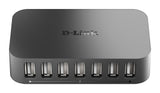 D-LINK 7-Port Hi-speed USB 2.0 Hub