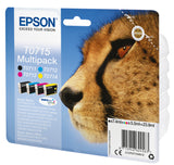 Epson T0715 Multipack Sort Gul Cyan Magenta Blæk C13T07154012