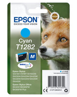 Epson Fox T1282 blækpatron 1 stk Original Blå